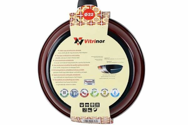 Сковорода Vitrinor Authentique Burgundy 22