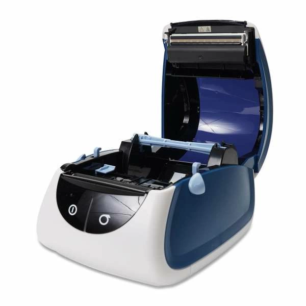 Термопринтер липких этикеток MPRINT LP80 EVA RS232-USB Белые & blue
