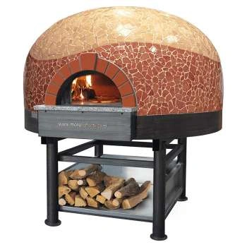 Печь дровяная Morello Forni LP75 Cupola Mosaico