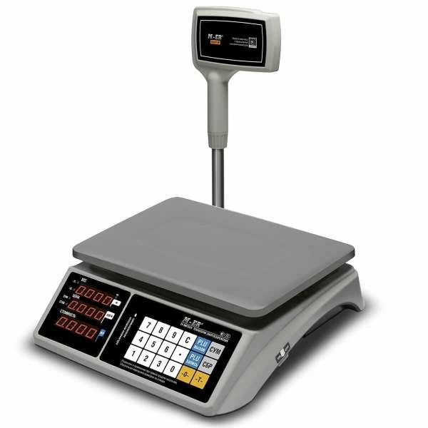 Весы торговые настольные M-ER 328 ACPX-15.2 "TOUCH-M" LED