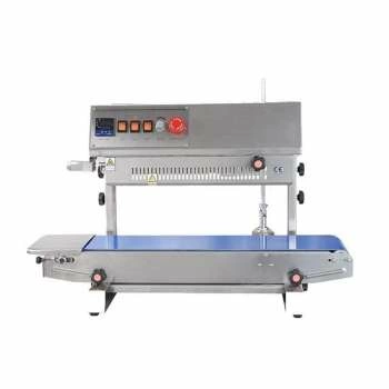 Роликовый конвейерный запайщик вертикальный Hualian Machinery FR-770II