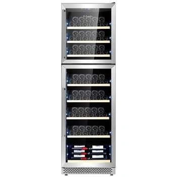 Шкаф винный двухзонный La Sommeliere MT166DP