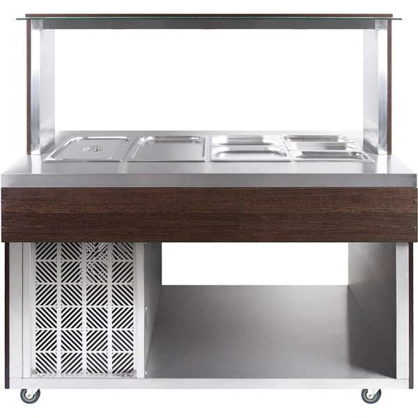 Салат-бар тепловой Luxstahl СБТ-1500 Premium (нерж)