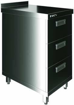 Стол производственный закрытый Restoinox СП3Я-6/6-Б