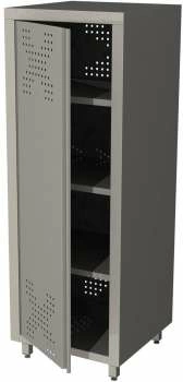 Шкаф кухонный для хлеба двери распашные Restoinox ШКРХ-6/6