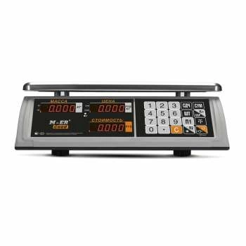 Весы торговые настольные M-ER 327 AC-32.5 "Ceed" LED Белые