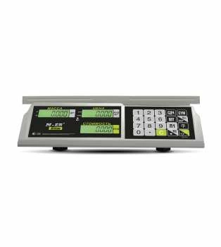 Весы торговые настольные M-ER 326 C-15.2 LCD без АКБ