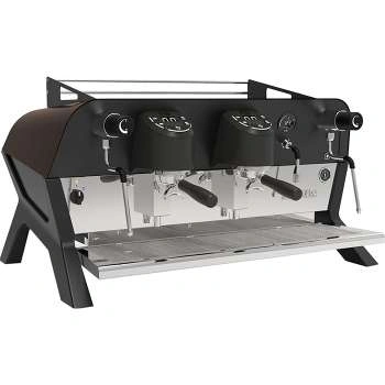 Кофемашина рожковая Sanremo F18 SB 2 высокие группы, черно-коричневая