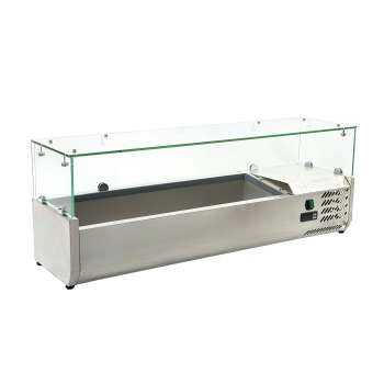 Витрина холодильная для ингредиентов Hurakan HKN-VRX1200/330