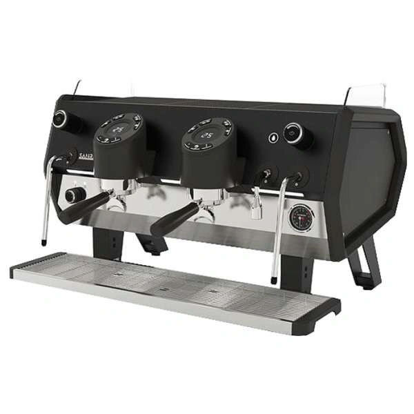 Кофемашина рожковая Sanremo D8 2Gr подсветка групп + Cold Touch черная