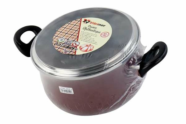 Кастрюля с крышкой Vitrinor Authentique Burgundy 26