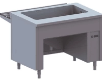 Мармит для вторых блюд Apach Chef Line LDW815A