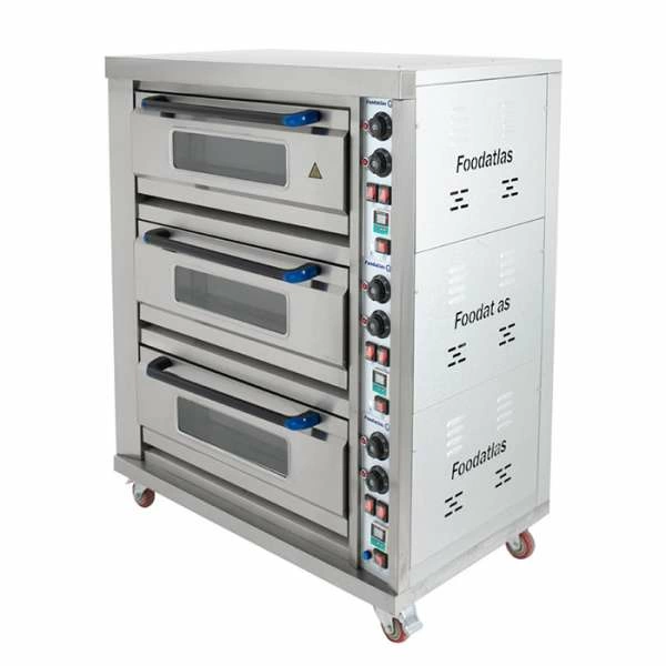 Печь хлебопекарная электрическая ярусная Foodatlas HEO-33S