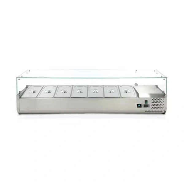 Витрина холодильная для ингредиентов Hurakan HKN-VRX1500/330