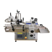 Автоматический этикетировщик для круглой тары с датером Hualian Machinery HLMT-130D
