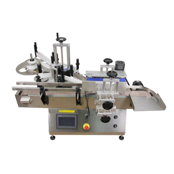 Автоматический этикетировщик для круглой тары с датером Hualian Machinery HLMT-130D