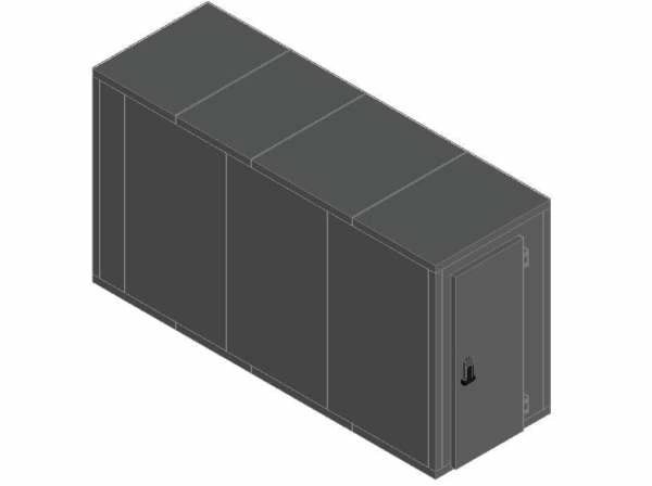 Камера холодильная Polair КХН-9,55 (1360х4060х2200) 80 мм