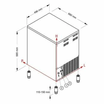 Льдогенератор NTF SLF 190 A