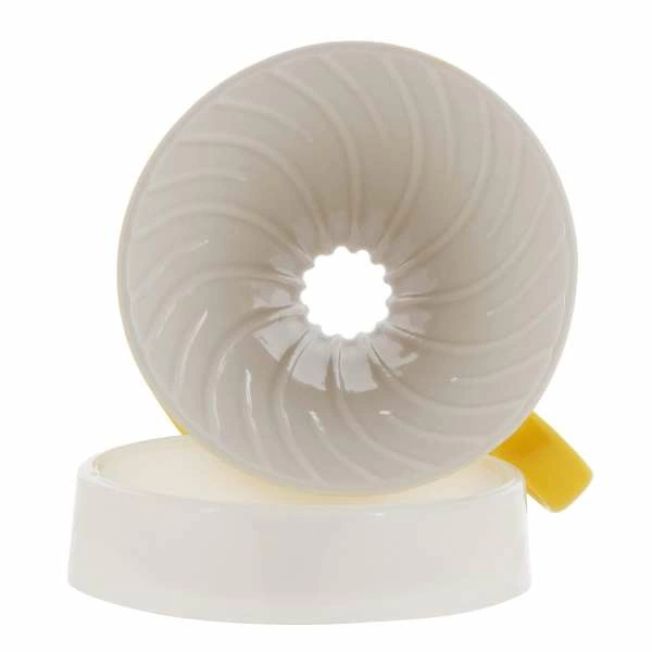 Воронка керамическая Tiamo V01 HG5543Y, желтая