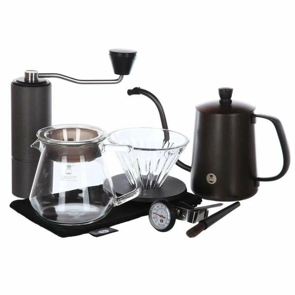 Набор для заваривания кофе Timemore C2 Small Coffee Suitcase, черный