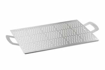 Поднос для римской пиццы 25*40см перфорированный алюминиевый GiMetal | VPFR2540