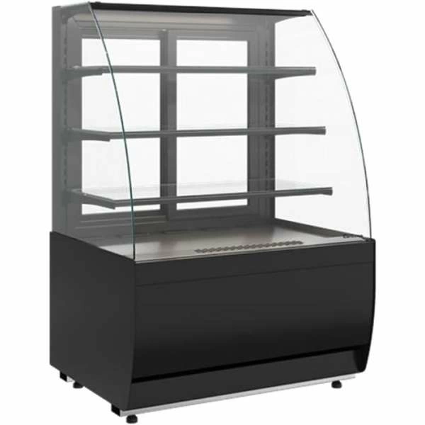 Витрина кондитерская Carboma K70 VM 1,3-1 Light (версия 2.0) (9005)