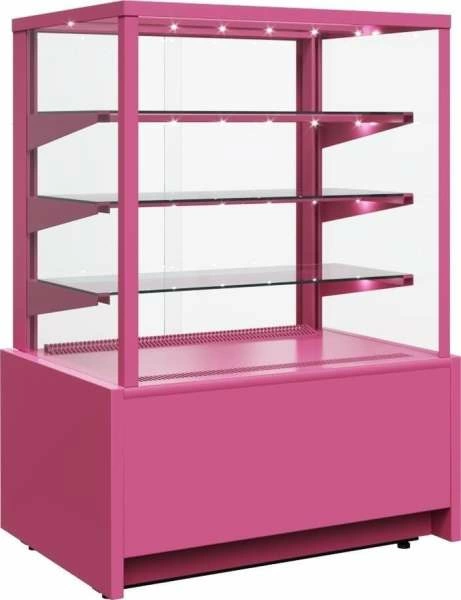 Витрина кондитерская Carboma KC70 VM 1,3-1 (ВХСв-1,3д Cube) 0102-0109