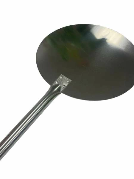 Лопатка для пиццы JCAPP-1251A, круглая, алюминиевая, 30 см, длина 130 см