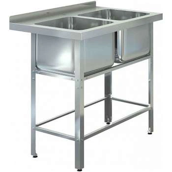 Ванна моечная Assum ВМЦ-П-2/400 (950х600х850)