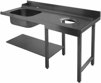 Стол сортировочный с отверстием для отходов Apach Chef Line L75443