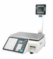 Весы торговые с печатью этикеток CAS CL3000J-15P