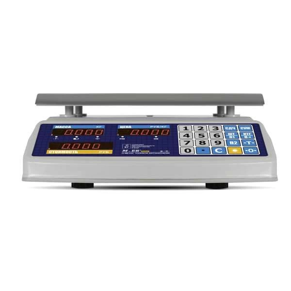 Весы торговые настольные M-ER 329 AC-32.5 IP67 "Fisher" LED