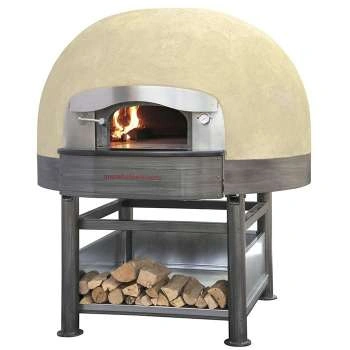 Печь дровяная Morello Forni LP110 Cupola Base, желтый
