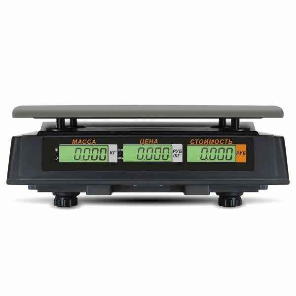 Весы торговые настольные M-ER 327 AC-32.5 "Ceed" LCD Черные