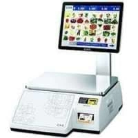 Весы торговые с печатью этикеток CAS CL7000-06S
