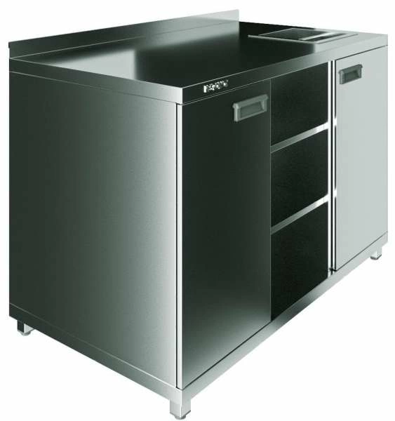 Барная станция для кофемашин Restoinox БСНКР-12/6-БП с нок-бокс