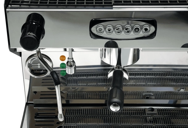 Кофемашина рожковая ACM Rounder 2 GR NERO (ACMRD002N+high cup+ cup warmer) высокие группы