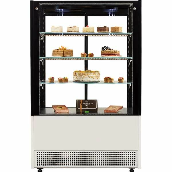 Витрина кондитерская Cryspi Elegia Quadro К 1000 (9010/9005)