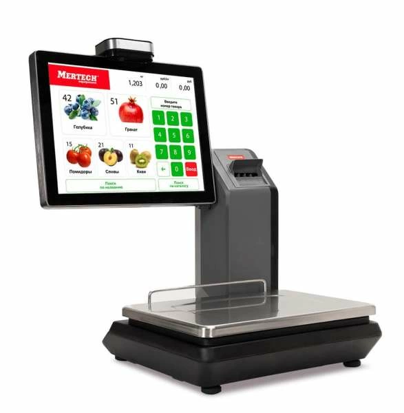 Весы с печатью этикеток M-ER 725 PM-32.5 (VISION-AI 15", USB, Ethernet, Wi-Fi)
