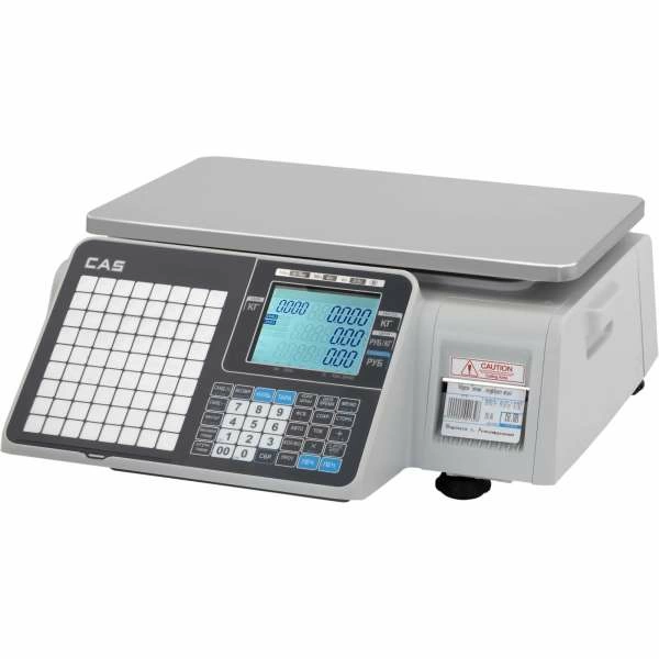Весы торговые с печатью этикеток CAS CL3000J-30B