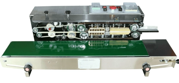 Конвейерный запайщик Магикон FRM-1000W печать сухими чернилами