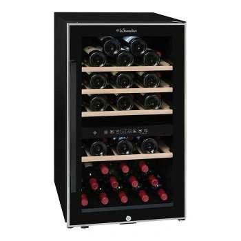 Шкаф винный двухзонный La Sommeliere ECS51.2Z