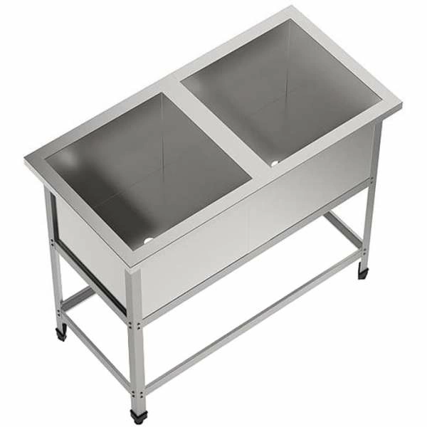 Ванна моечная Gpsteel Стандарт ВМ-2 980/500/850 С (ВМ-2/400)