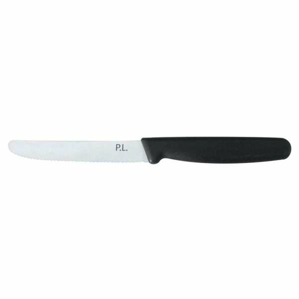 Нож PRO-Line для нарезки волнист лезвие 16см ручка черная пластик P.L. Proff Cuisine | KB05-100SYD