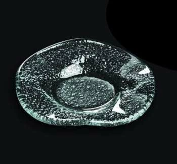 Тарелка d=120мм прозрачное стекло 3D Glassware | 1300-1075-94-003