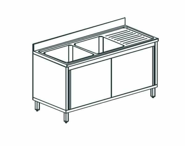 Ванна моечная Apach Chef Line L2S217-65RWSD
