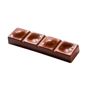 Форма Martellato "Liquid" 21MA1914 для шок.конфет 100х26мм h16мм, 8 ячеек, 30гр, п/к BPA free