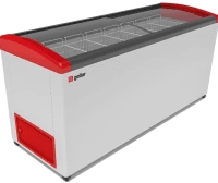 Ларь морозильный Gellar FG 775 E (FG 750 E) красный