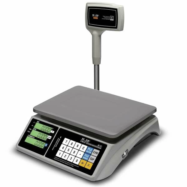Весы торговые настольные M-ER 328 ACPX-32.5 "TOUCH-M" LCD