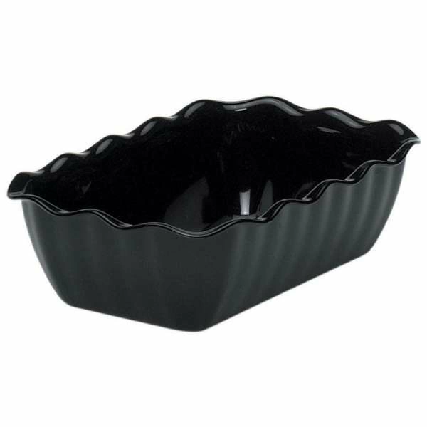 Салатник 175*260*80мм 2000мл прямоугольный, черный Cambro | DC5 110